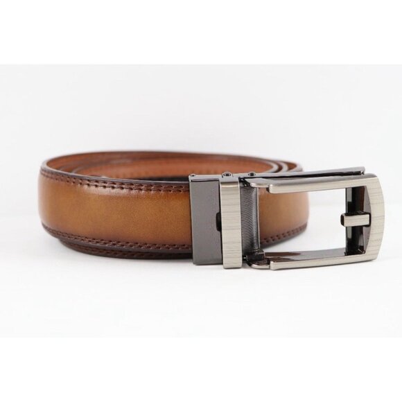 santino luciano Men’s brown belt Leather - Picture 2 of 7